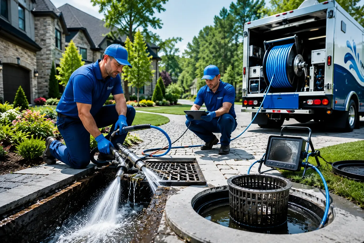 Local outdoor drain cleaning professionals in Derby, CT