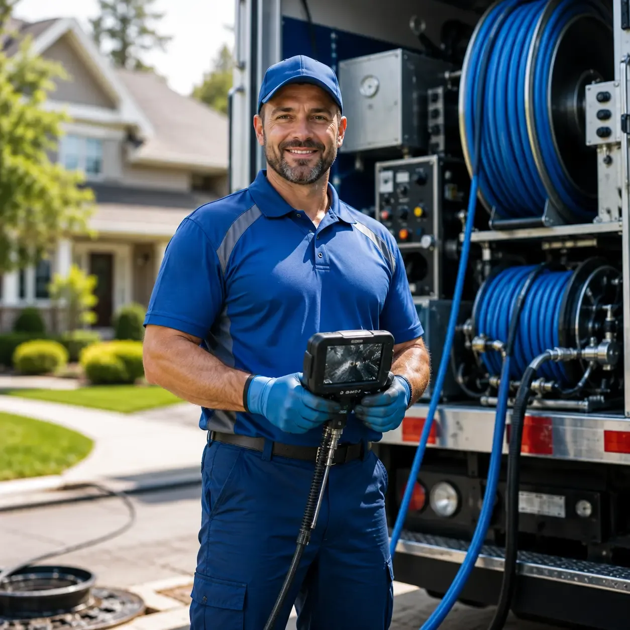 Local outdoor drain cleaning specialists in Derby, CT